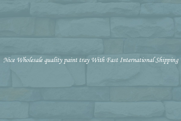 Nice Wholesale quality paint tray With Fast International Shipping