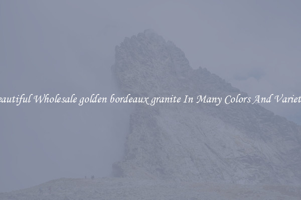 Beautiful Wholesale golden bordeaux granite In Many Colors And Varieties