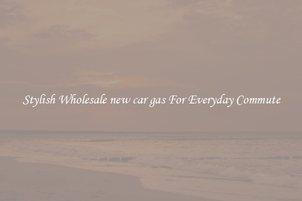 Stylish Wholesale new car gas For Everyday Commute