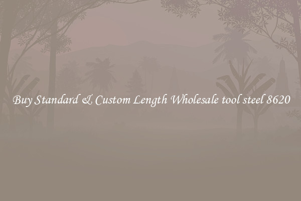 Buy Standard & Custom Length Wholesale tool steel 8620