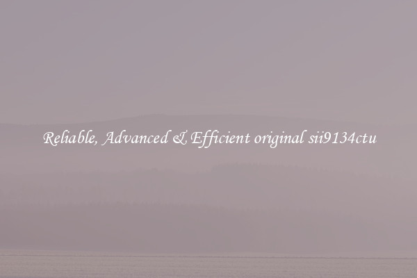 Reliable, Advanced & Efficient original sii9134ctu
